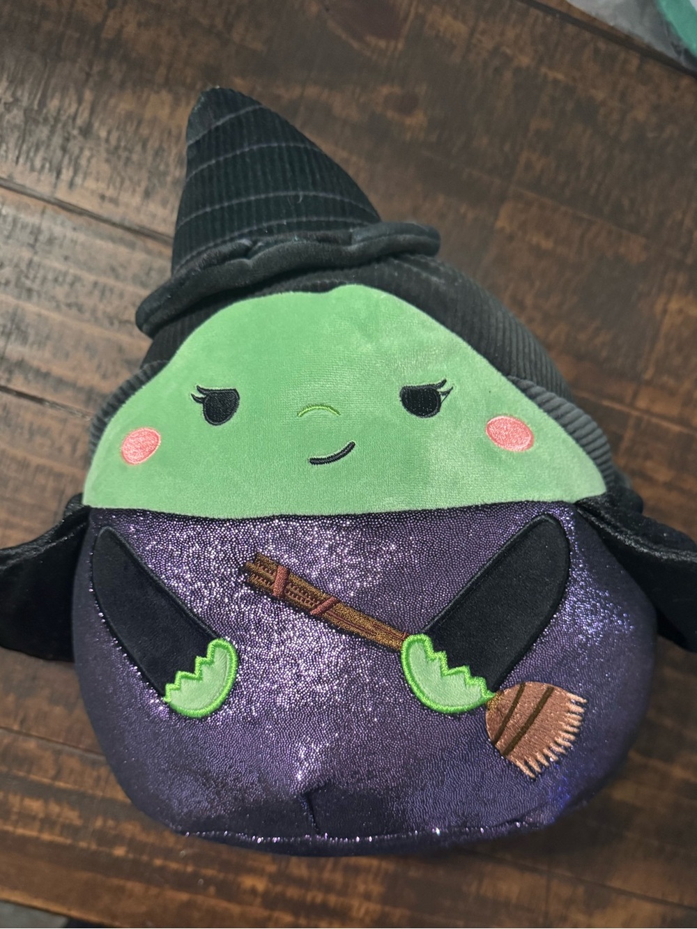 NWT 11” Squishmallows Wicked Elphaba Plush – Universal Studios Exclusive